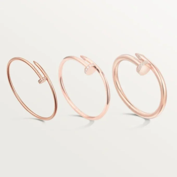 Bracelet Juste Un Clou, petit modèle, diamants