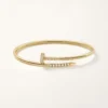 Bracelet Juste Un Clou, petit modèle, diamants sertis à l&rsquo;envers