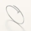 Bracelet Juste Un Clou, petit modèle, diamants sertis à l&rsquo;envers