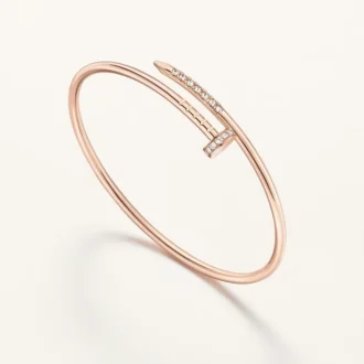 Bracelet Juste Un Clou, petit modèle, diamants sertis à l&rsquo;envers