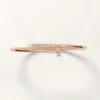 Bracelet Juste Un Clou, petit modèle, diamants sertis à l&rsquo;envers
