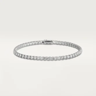 Bracelet Lignes Essentielles, diamants taille brillant