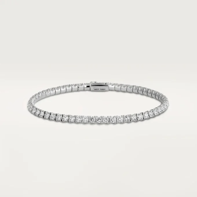 Bracelet Lignes Essentielles, diamants taille brillant