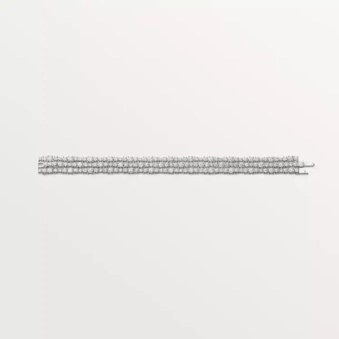 Bracelet Lignes Essentielles, diamants taille brillant