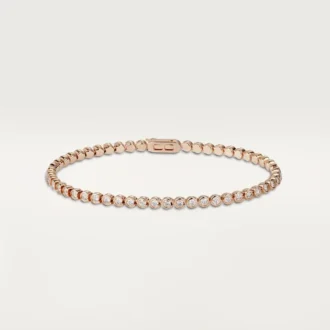 Bracelet Lignes Essentielles, diamants taille brillant