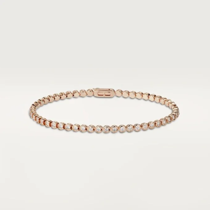 Bracelet Lignes Essentielles, diamants taille brillant