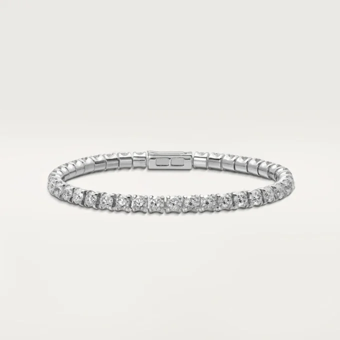 Bracelet Lignes Essentielles, diamants taille brillant
