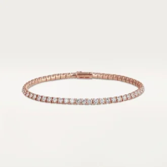 Bracelet Lignes Essentielles, diamants taille brillant