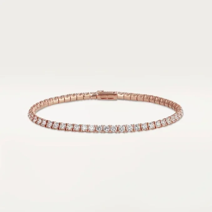 Bracelet Lignes Essentielles, diamants taille brillant