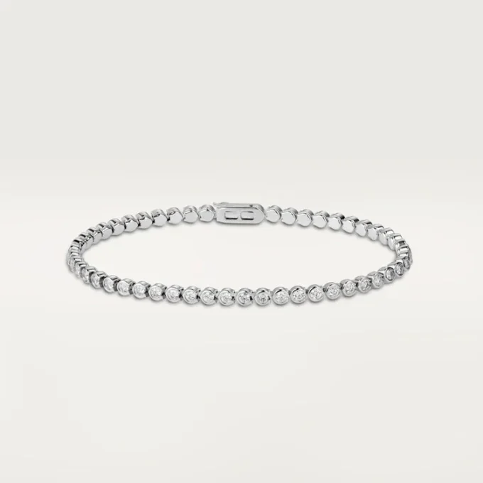 Bracelet Lignes Essentielles, diamants taille brillant