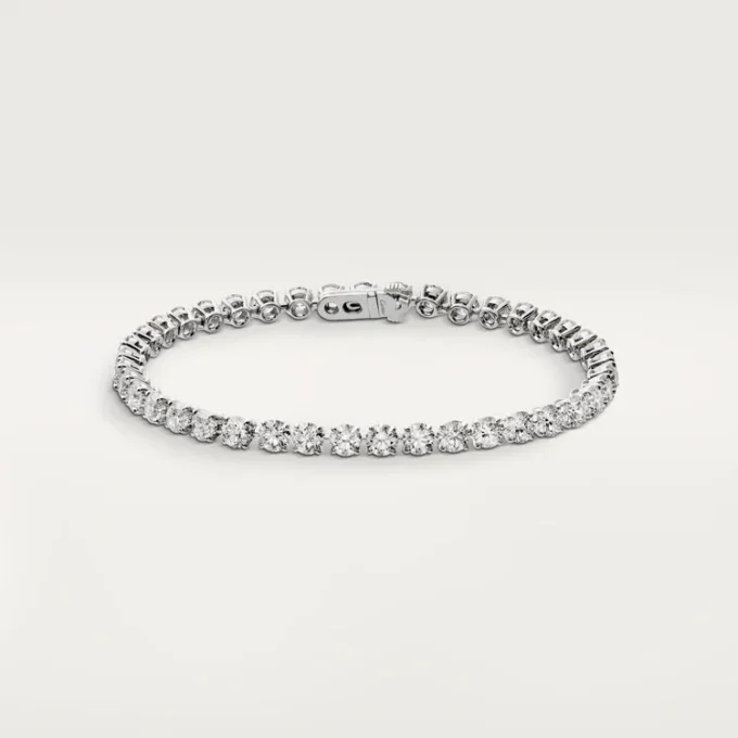 Bracelet Lignes Essentielles, diamants taille brillant