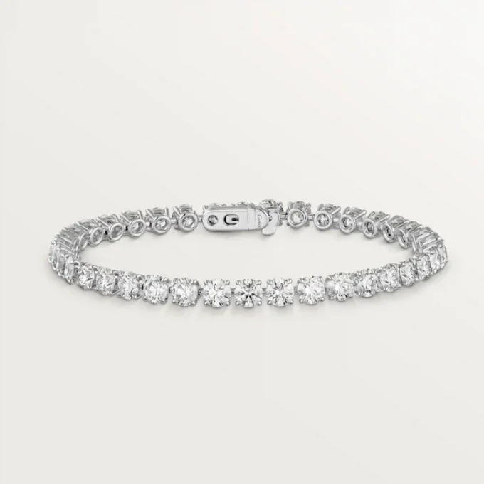 Bracelet Lignes Essentielles, diamants taille brillant