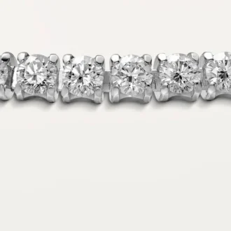 Bracelet Lignes Essentielles, diamants taille brillant