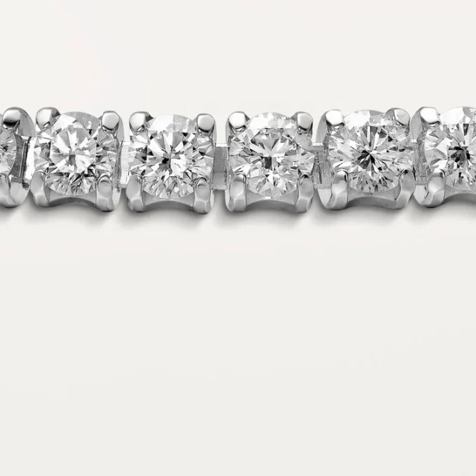 Bracelet Lignes Essentielles, diamants taille brillant