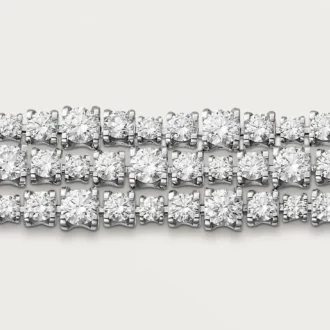 Bracelet Lignes Essentielles, diamants taille brillant