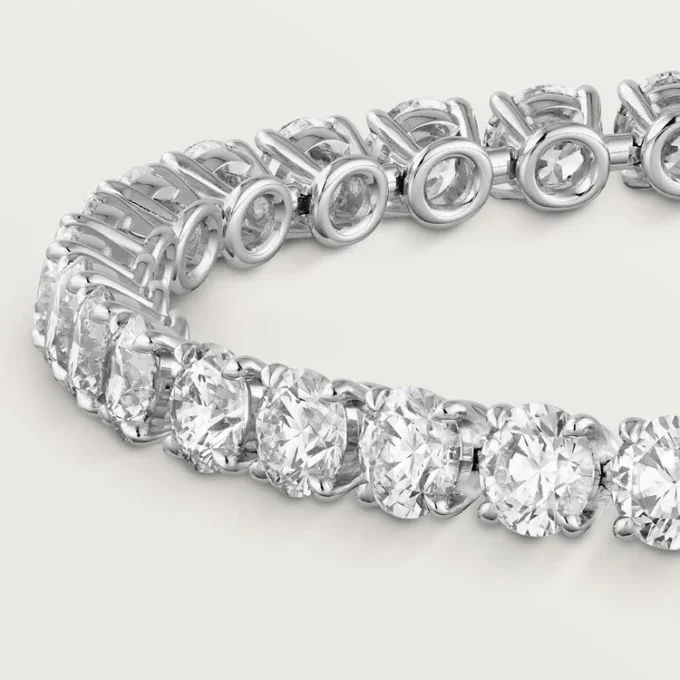 Bracelet Lignes Essentielles, diamants taille brillant