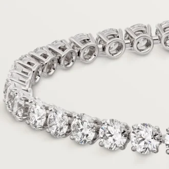 Bracelet Lignes Essentielles, diamants taille brillant