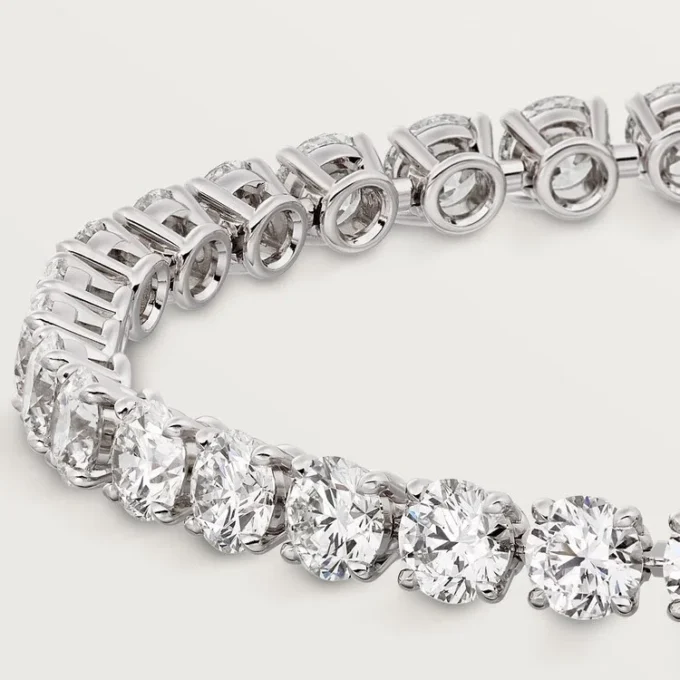 Bracelet Lignes Essentielles, diamants taille brillant