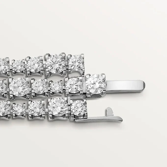 Bracelet Lignes Essentielles, diamants taille brillant
