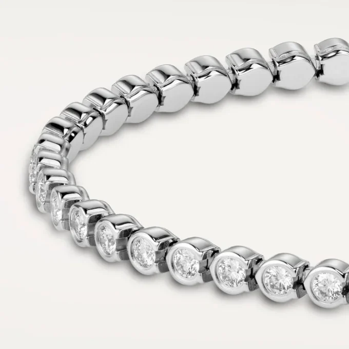 Bracelet Lignes Essentielles, diamants taille brillant