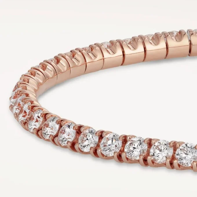 Bracelet Lignes Essentielles, diamants taille brillant