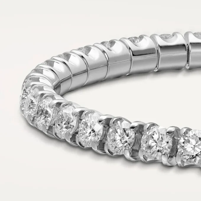 Bracelet Lignes Essentielles, diamants taille brillant