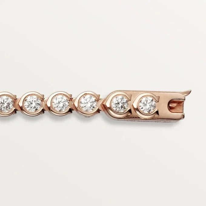 Bracelet Lignes Essentielles, diamants taille brillant