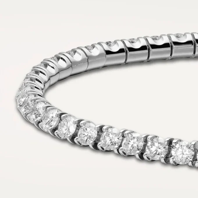 Bracelet Lignes Essentielles, diamants taille brillant