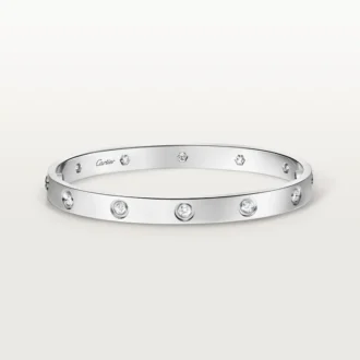 Bracelet Love, modèle classique, 10 diamants