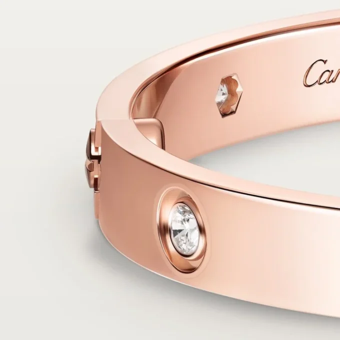 Bracelet Love, modèle classique, 10 diamants