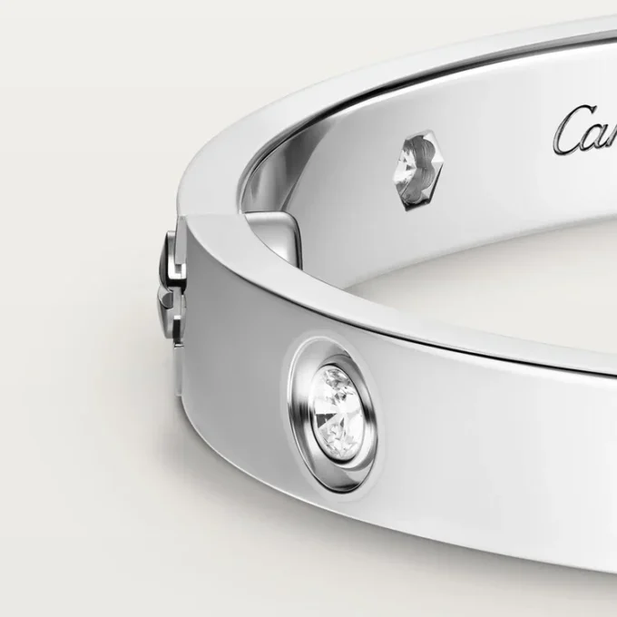 Bracelet Love, modèle classique, 10 diamants