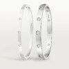 Bracelet Love, modèle classique, 10 diamants