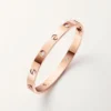 Bracelet Love, modèle classique, 4 diamants