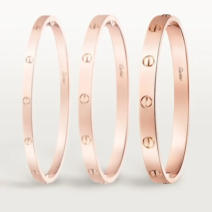 Bracelet Love, modèle classique Bracelet Love, modèle classique