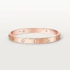 Bracelet Love, modèle classique, brossé, 4 diamants