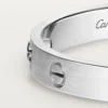 Bracelet Love, modèle classique, brossé, 4 diamants
