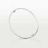 Bracelet Love, modèle classique, brossé, 4 diamants
