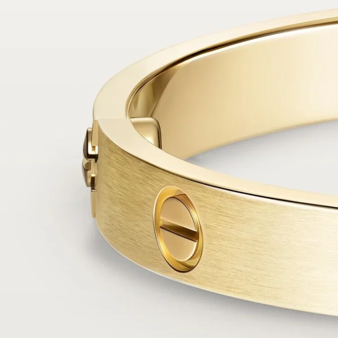 Bracelet Love, modèle classique, brossé