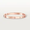 Bracelet Love, modèle moyen, 4 diamants