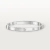 Bracelet Love, modèle moyen, 4 diamants