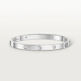 Bracelet Love, modèle moyen, 4 diamants