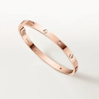 Bracelet Love, modèle moyen, 4 diamants