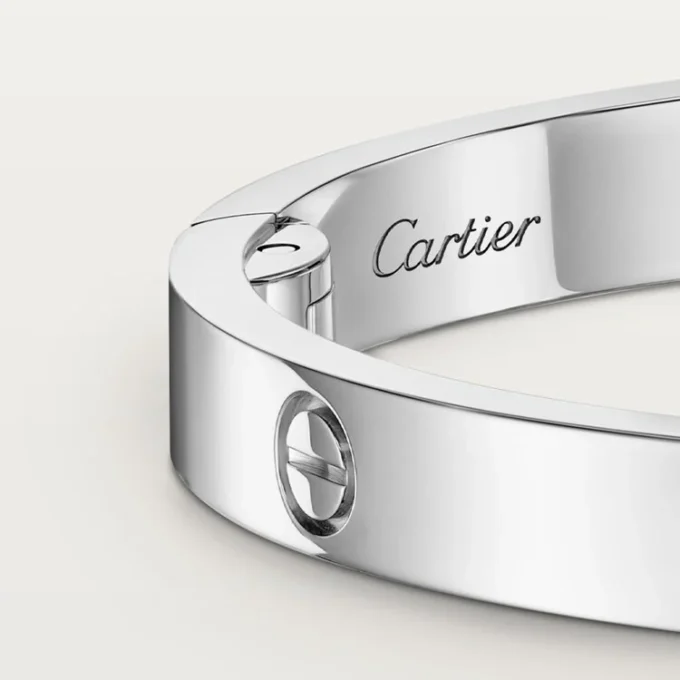Bracelet Love, modèle moyen, 4 diamants