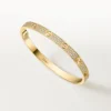 Bracelet Love, modèle moyen, pavé