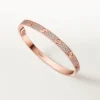 Bracelet Love, modèle moyen, pavé