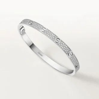 Bracelet Love, modèle moyen, pavé