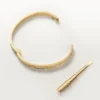 Bracelet Love, modèle moyen, pavé