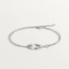 Bracelet Love – Or blanc, diamants – Cartier