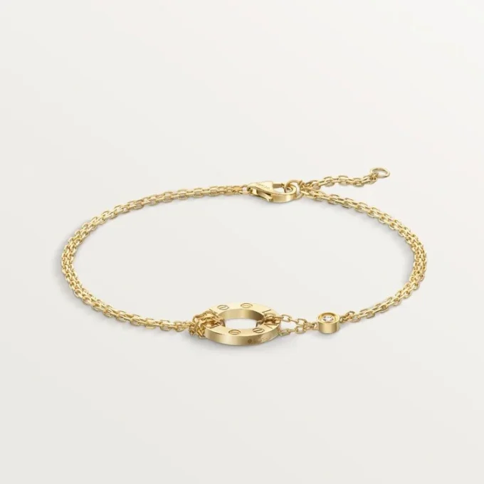 Bracelet Love – Or jaune, diamants – Cartier