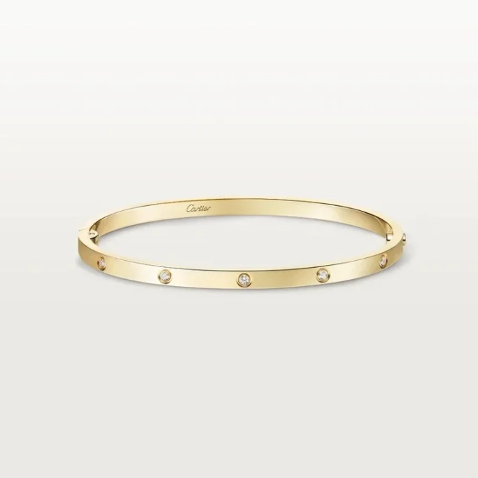 Bracelet Love, petit modèle, 10 diamants